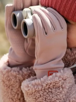 Mutsjes En Antikrabwantjes|Mutsen, Handschoenen En Sjaals*Sealskinz Kids Pink Bedon Water Repellent Nano Fleece Gloves