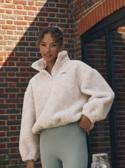 Hoody's En Sweatshirts|self. Buttons Neck Jumper