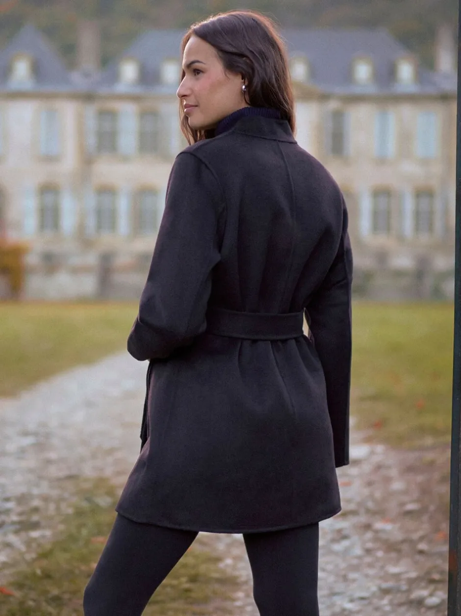 Jassen En Jacks|Moederschap|Seraphine Double Breasted Wool Maternity Coat