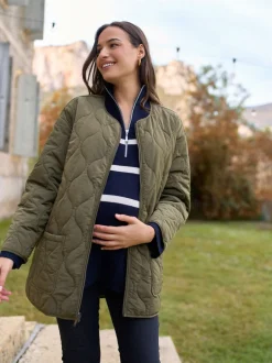 Jassen En Jacks|Moederschap|Seraphine Maternity & Babywearing Versatile Coat with Separate Inner Quilted