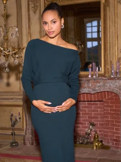 Jurken|Moederschap|Seraphine Maternity Knitted Dress