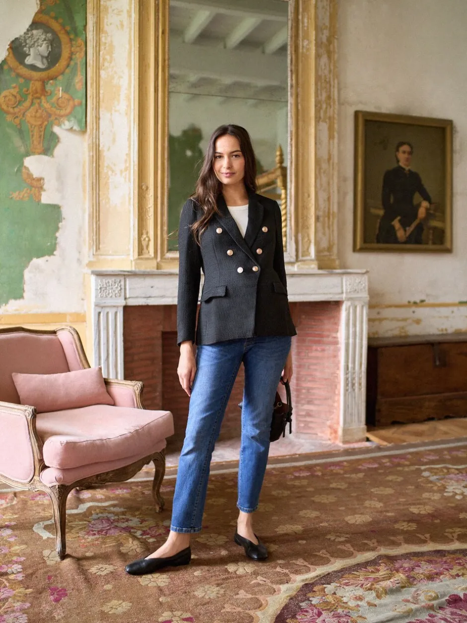 Jassen En Jacks|Moederschap|Seraphine Maternity Tweed Blazer