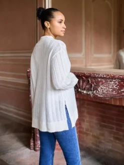Moederschap|Seraphine Maternity Wool Blend Pointelle Jumper
