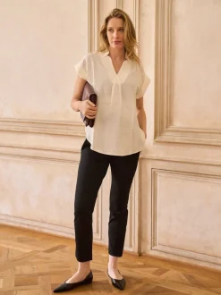 Kostuums En Werkkleding|Broeken|Seraphine Maternity Work Black Trousers