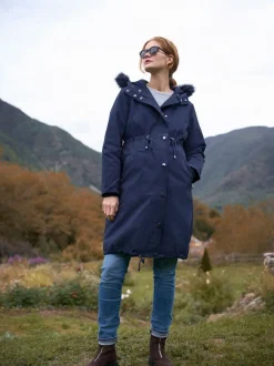 Jassen En Jacks|Moederschap|Seraphine Premium Sub-Zero donsgevulde 3-in-1 zwangerschaps- en draagparka
