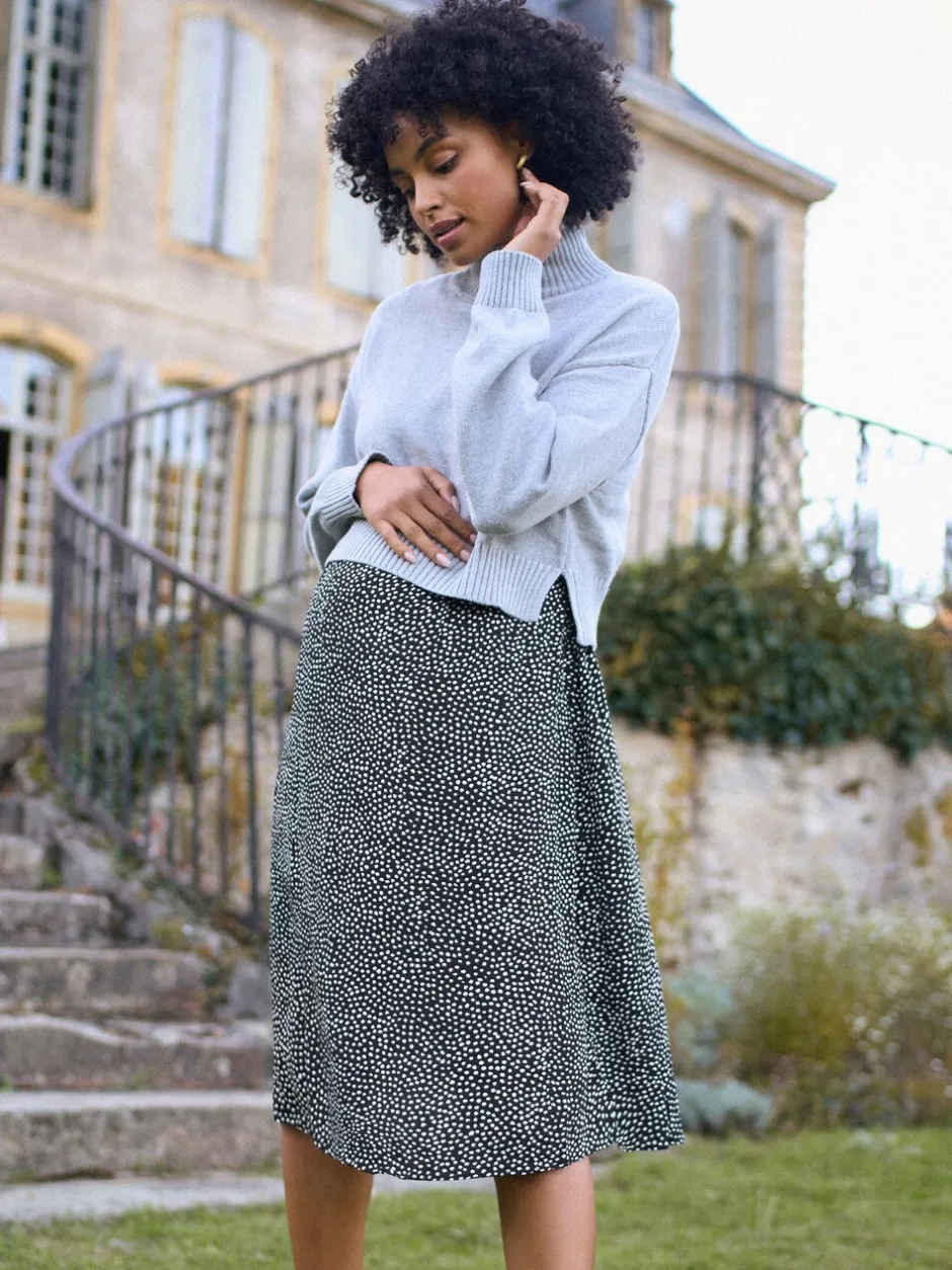 Gebreide Kleding|Jurken*Seraphine zwangerschap & gebreide topjurk voor borstvoeding
