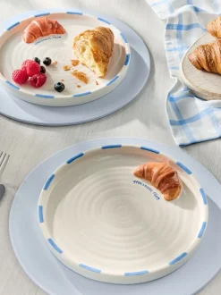 Tafelgerei|Eetservies En Pastaschalen|Next Set of 2 Claude Croissant Side Plates