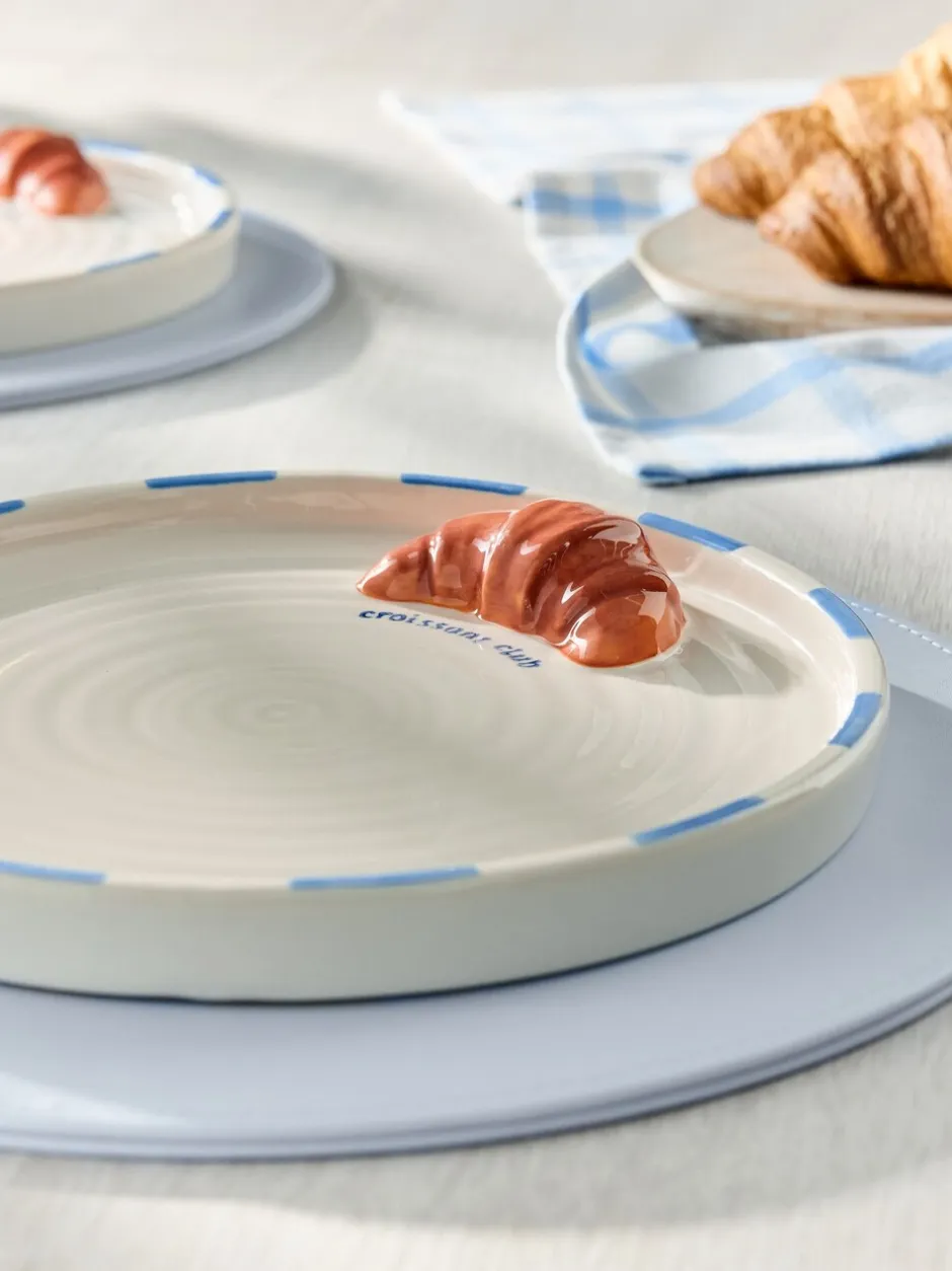 Tafelgerei|Eetservies En Pastaschalen|Next Set of 2 Claude Croissant Side Plates