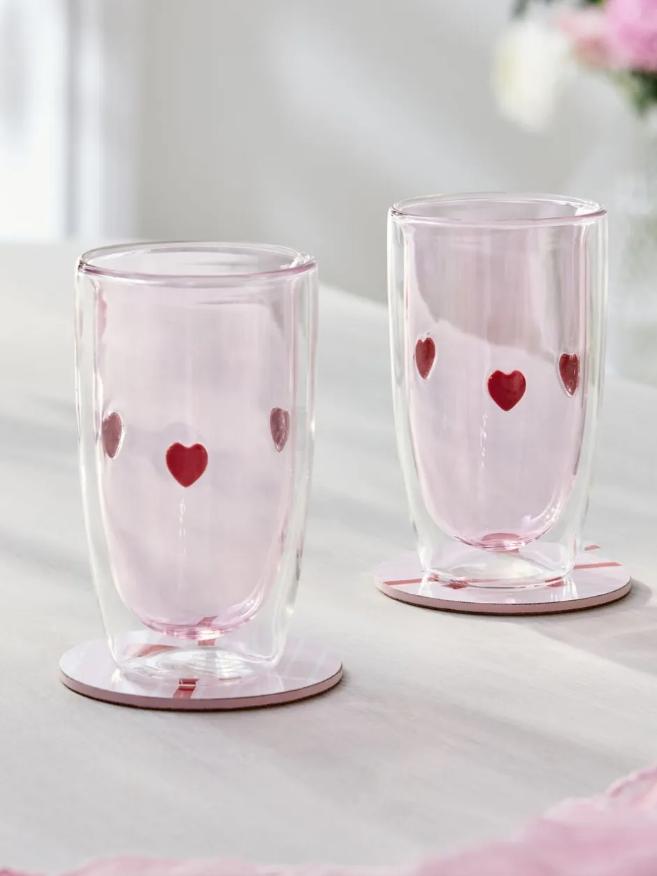 Glas*Next Set of 2 Double Walled Tumbler Glasses