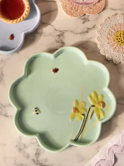 Tafelgerei|Eetservies En Pastaschalen*Next Set of 4 Flower