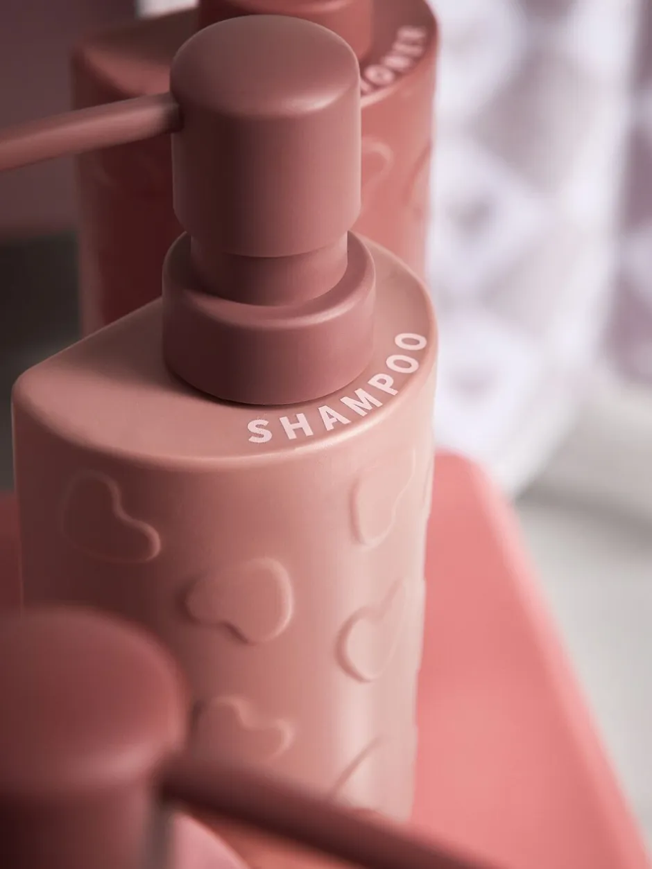 Badkameraccessoires*Next Set of 3 Heart Reusable Dispenser Bottle
