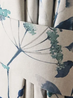 Gordijnroedes En -Accessoires*Next Set of 2 Isla Floral Print Curtain Tie Backs Blauw