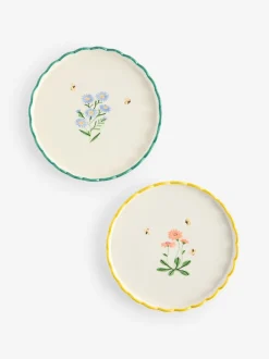 Tafelgerei|Eetservies En Pastaschalen*Next Set of 2 Maisie Floral Print Side Plates