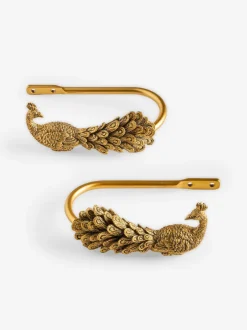 Gordijnroedes En -Accessoires|Next Set of 2 Peacock Curtain Holdbacks