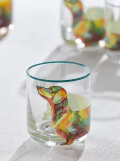 Glas|Tafelgerei*Next Set of 4 Sausage Dog Tumbler Glasses