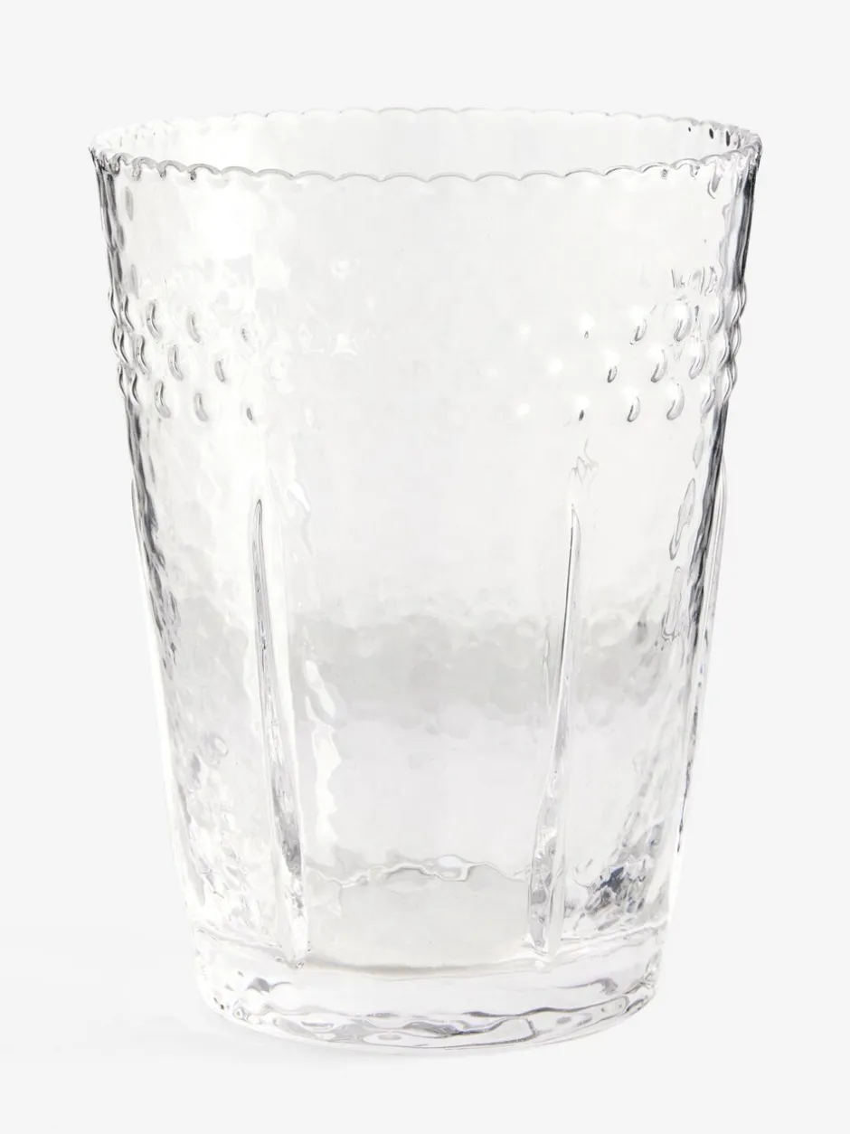 Glas|Next Set of 4 Scallop Tumbler Glasses