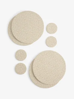 Tafellinnen En Placemats |Next Set van 4 Naturel met bloemenprint