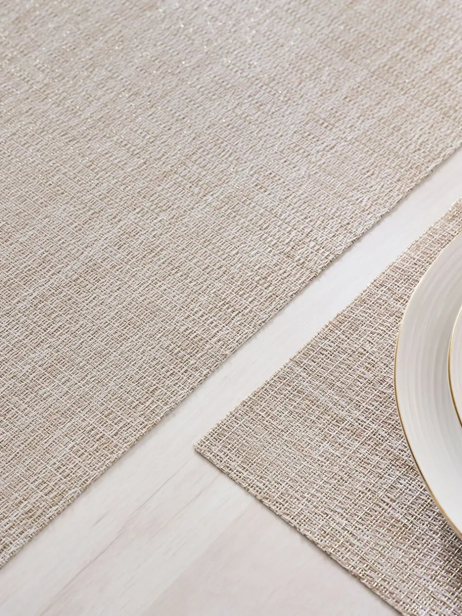 Tafellinnen En Placemats *Next Set van 5 afneembare placemats en lopers Goud