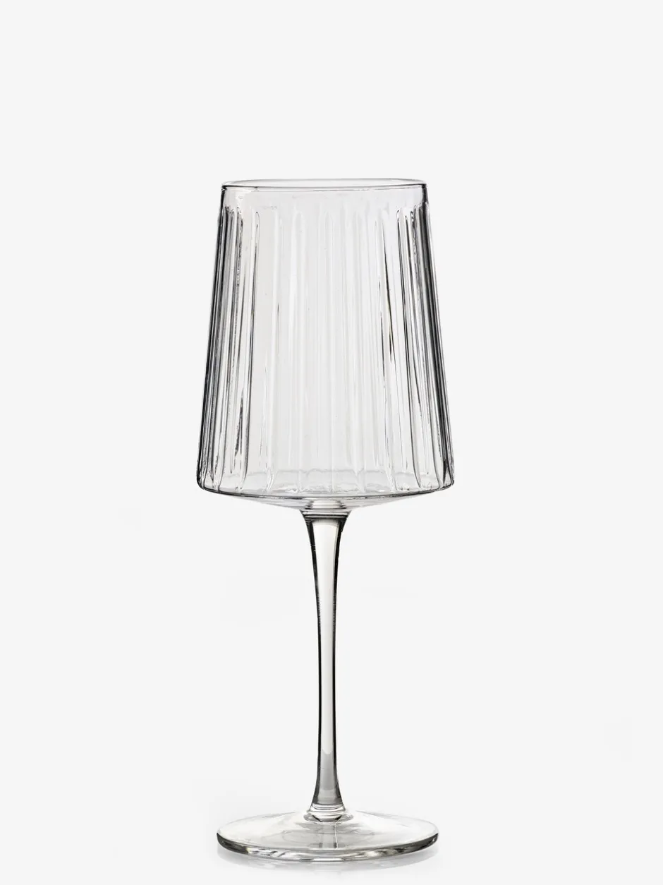Glas*Next Set van 4 Collins-wijnglazen Wissen