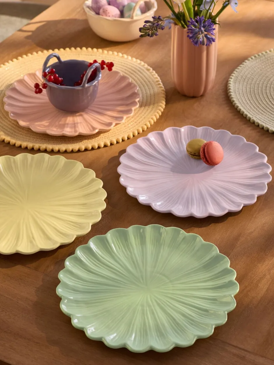 Tafelgerei|Eetservies En Pastaschalen|Next Set van 4 dinerborden met bloemen