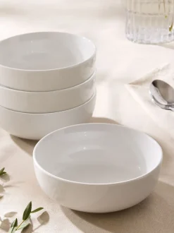 Tafelgerei|Eetservies En Pastaschalen*Next Set van 4 moderna schalen