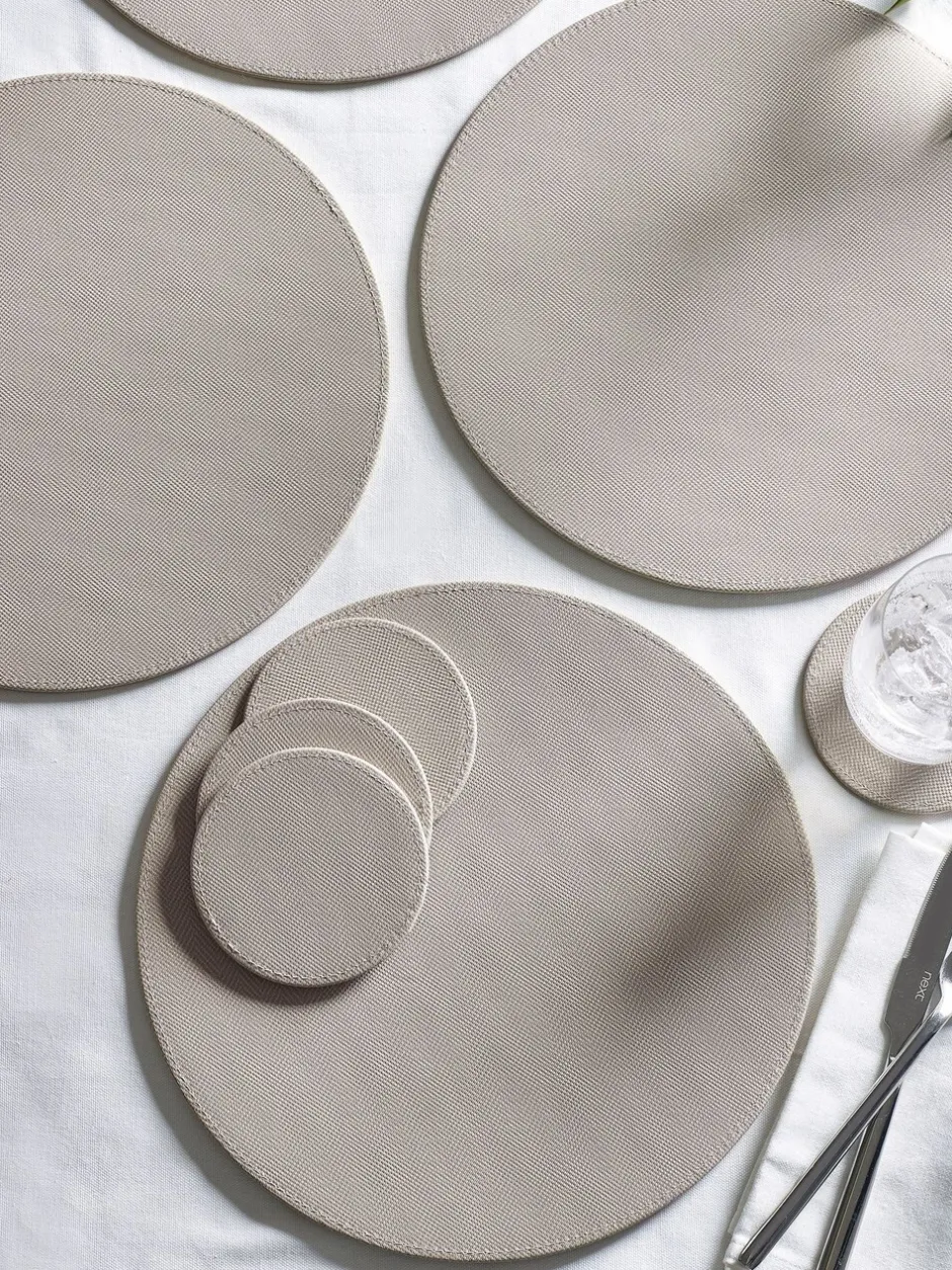 Tafelgerei|Tafellinnen En Placemats |Next Set van 4 omkeerbare placemats en onderzetters van imitatieleer