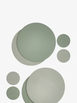 Tafellinnen En Placemats |Next Set van 4 omkeerbare placemats en onderzetters van imitatieleer