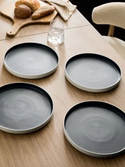 Tafelgerei|Eetservies En Pastaschalen*Next Set van 4 Otis dinerborden