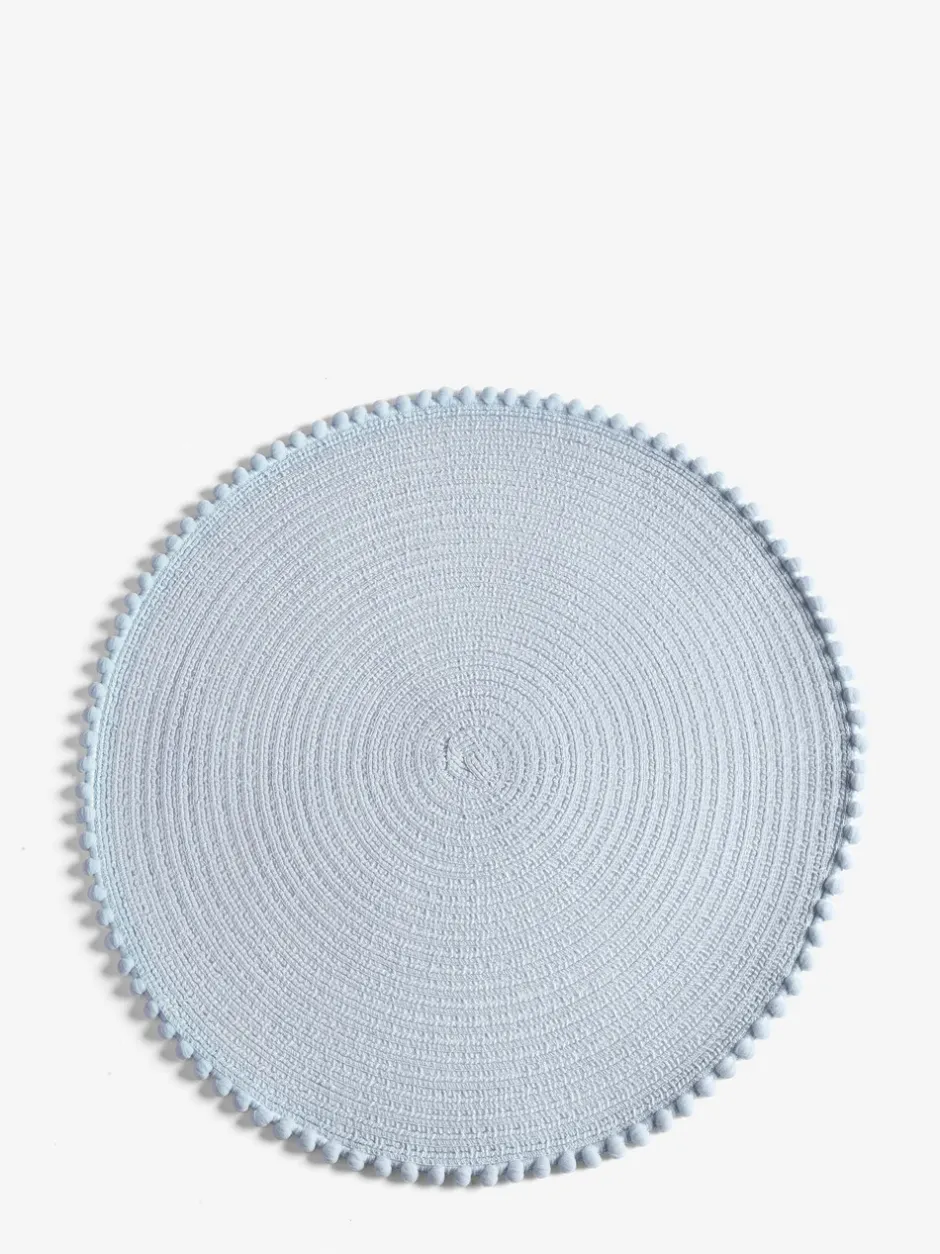 Tafellinnen En Placemats |Tafelgerei|Next Set van 4 placemats met pompon Pastel