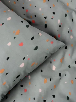 Kinderbeddengoed|Next Set van dekbedovertrek en kussensloop van katoenen beddengoed met print