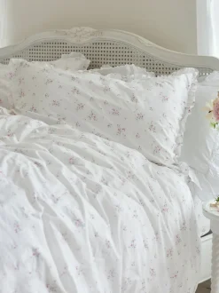 Beddengoedsets En Dekbedovertrekken*Shabby Chic by Rachel Ashwell® petite ruche dekbedovertrek en kussensloopset