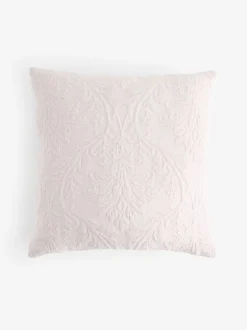 Kussentjes En Plaids|Kussentjes En Plaids*Shabby Chic by Rachel Ashwell® Textured Floral Matelasse Cushion Roze