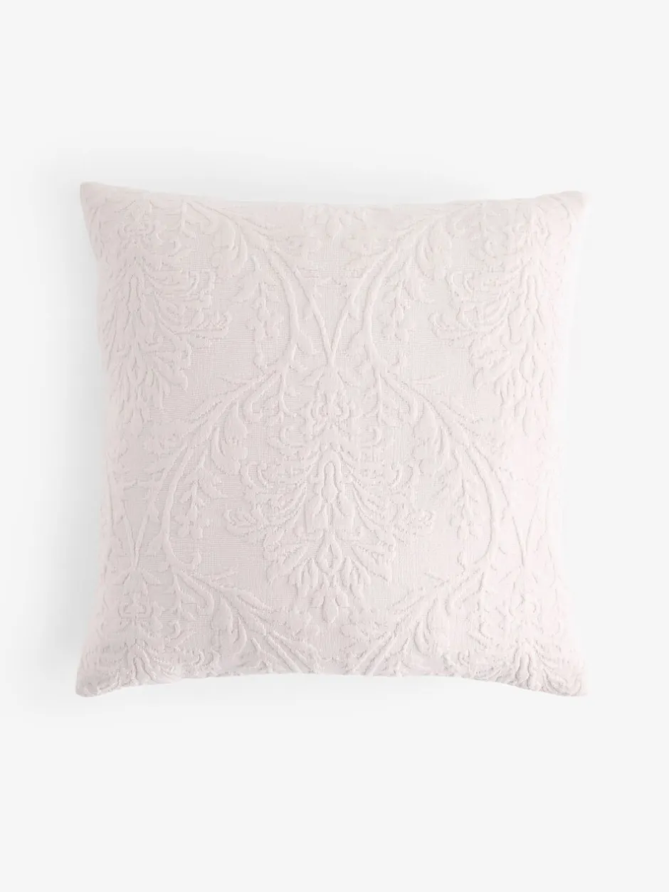 Kussentjes En Plaids|Kussentjes En Plaids*Shabby Chic by Rachel Ashwell® Textured Floral Matelasse Cushion Roze