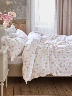 Beddengoedsets En Dekbedovertrekken|Shabby Chic by Rachel Ashwell® petite ruche dekbedovertrek en kussensloopset