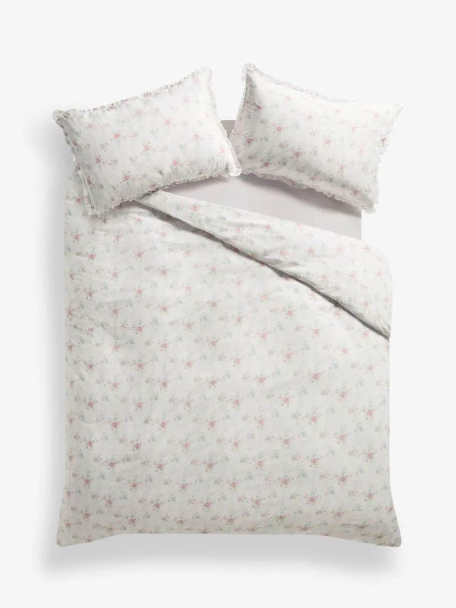 Beddengoedsets En Dekbedovertrekken|Shabby Chic by Rachel Ashwell® petite ruche dekbedovertrek en kussensloopset