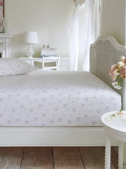 Beddenlakens En Kussenslopen|Shabby Chic by Rachel Ashwell® Rosabelle 200-draads diep hoeslaken Roze