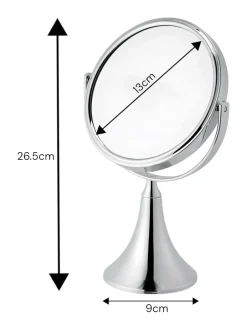 Spiegels|Showerdrape - 3 x vergrotende ronde Panos make-upspiegel