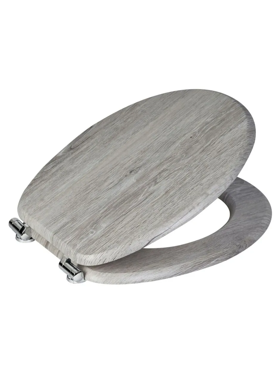 Badkameraccessoires|Showerdrape - Norfolk Soft Close houten toiletbril