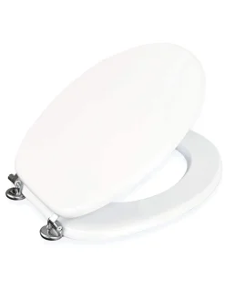 Badkameraccessoires*Showerdrape - Oxford houten toiletbril