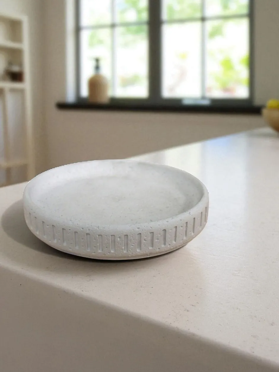 Badkameraccessoires|Showerdrape Alexandria Concrete set van 4 badkameraccessoires