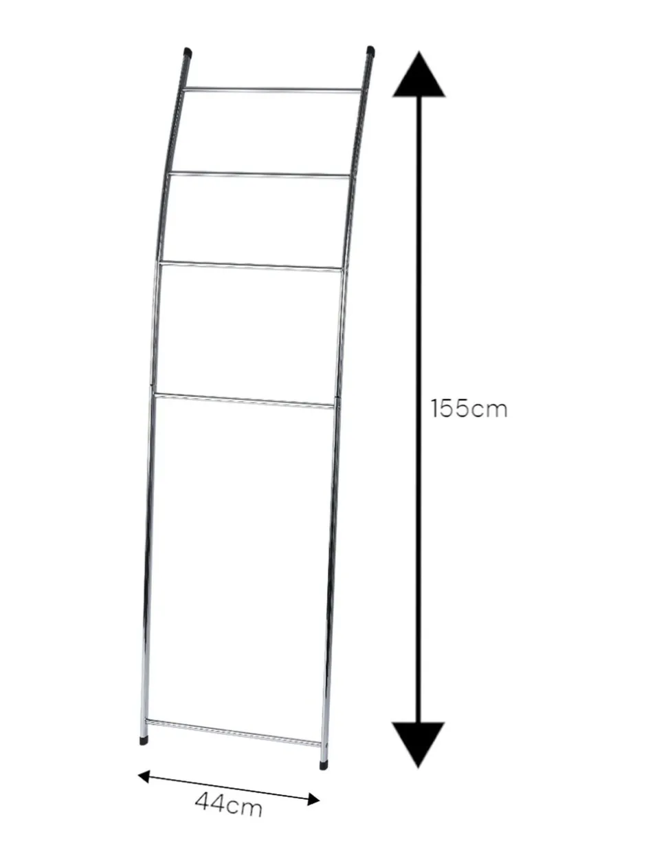 Badkameraccessoires*Showerdrape Apex Towel Ladder Stand Chroom