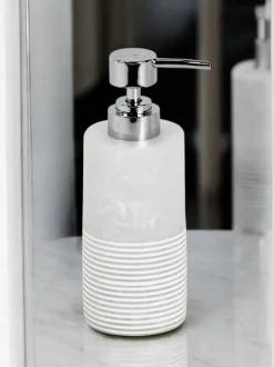 Badkameraccessoires*Showerdrape Bianco Striped Liquid Soap Dispenser
