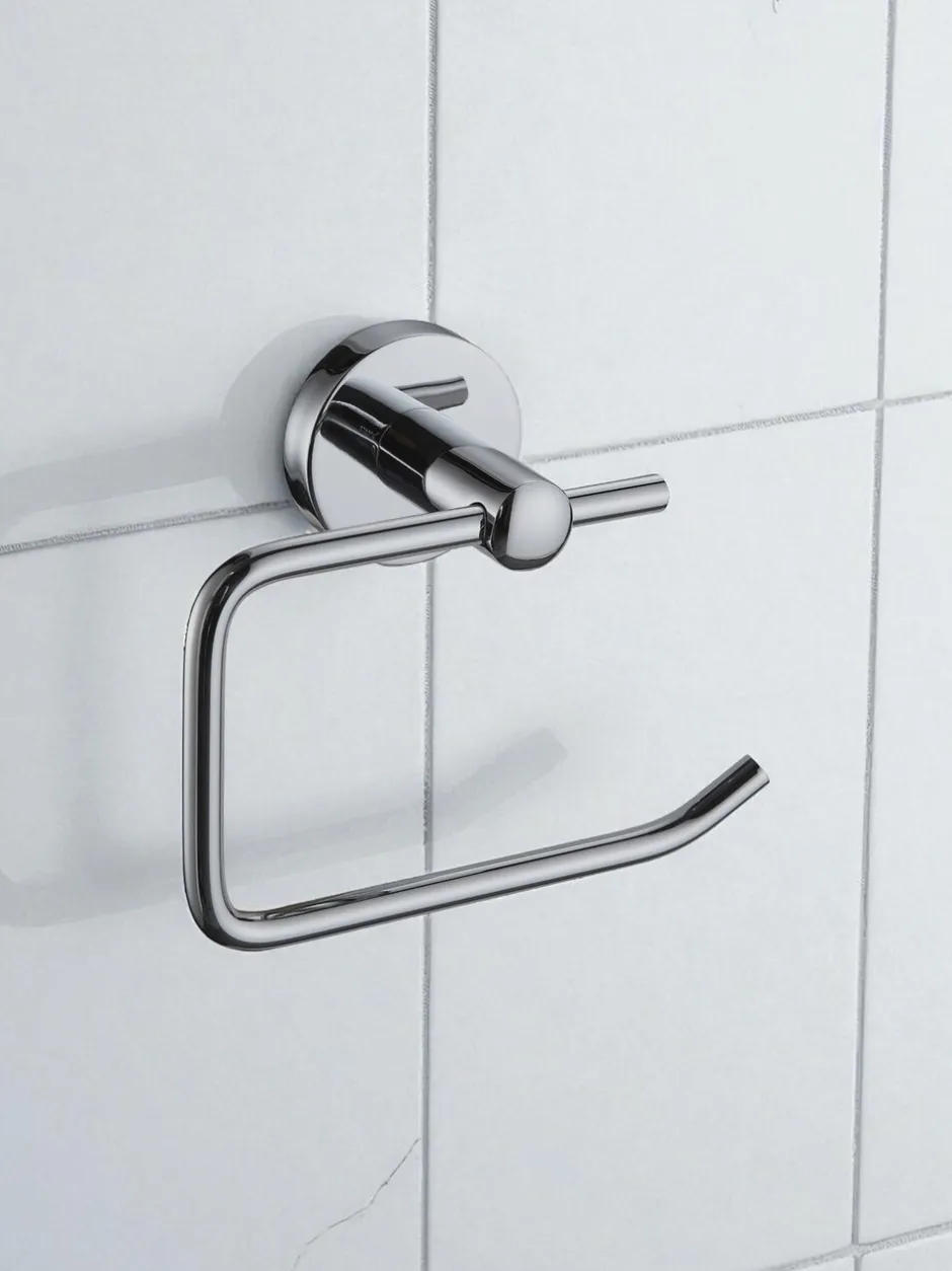 Badkameraccessoires|Showerdrape Modernity Wall Mounted Toilet Roll Holder Zilver