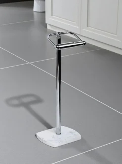 Badkameraccessoires|Showerdrape Octavia toiletrolhouder Wit