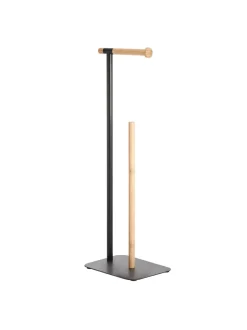Badkameraccessoires*Showerdrape Sonata toiletrolhouder en rollenvoorraadhouder