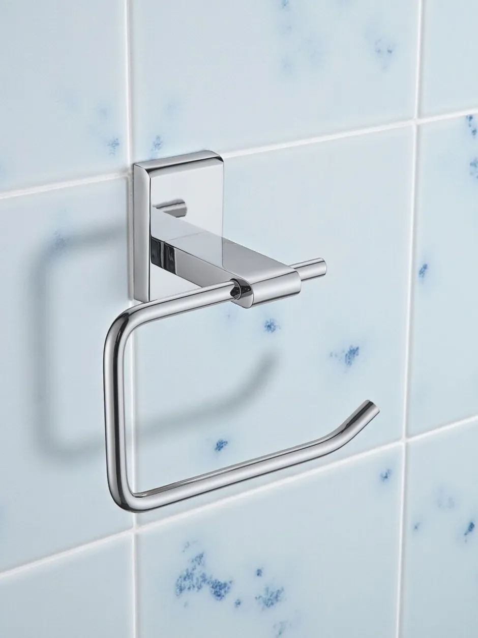 Badkameraccessoires|Showerdrape Unity Wall Mounted Toilet Roll Holder Zilver