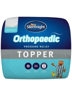 Dekbedden En Kussens|Silentnight - Orthopedisch matrasdek van 3 cm met hoes