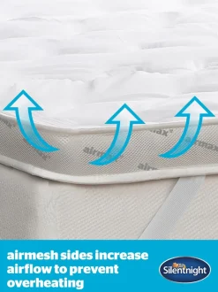 Dekbedden En Kussens|Silentnight Airmax 800 8cm matraspiek