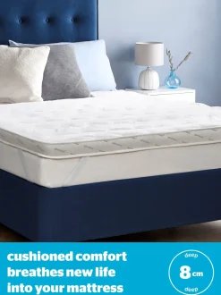 Dekbedden En Kussens|Silentnight Airmax 800 8cm matraspiek