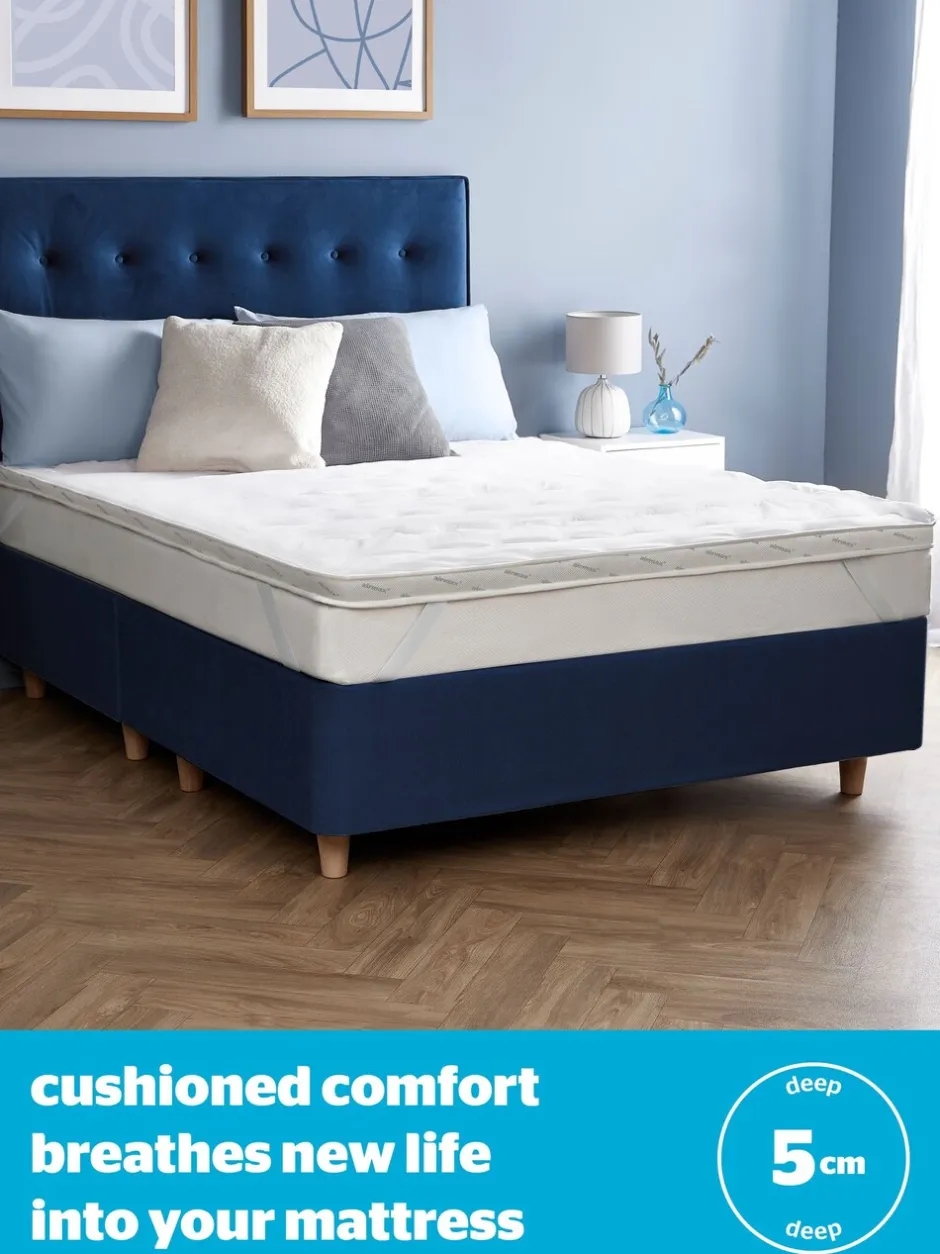 Dekbedden En Kussens*Silentnight Airmax 500 5cm matraspiek